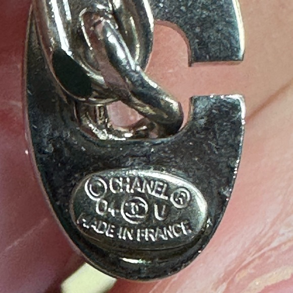 CHANEL Dog Tag Keychain Bag Charm - Picture 9 of 9